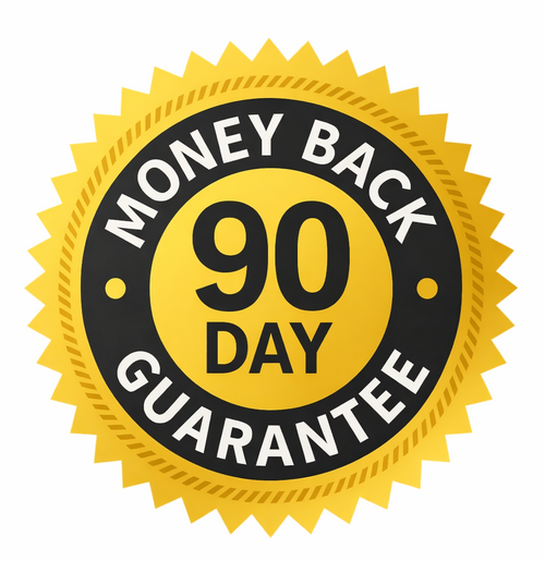90 day money back guarantee